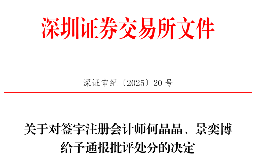 中信证券、大华所被书面警示，多人被通报批评